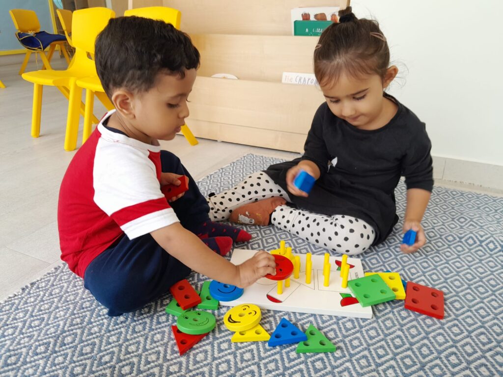 Childcare services at Vera Preschool and Daycare in Kadubeesanahalli, Bangalore, providing a safe and stimulating environment for children